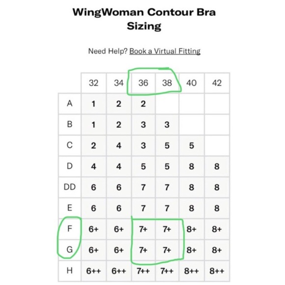 Knix Sz 7+ WingWoman Contour Bra in Black 36F 36G 38F 38G - Picture 15 of 15